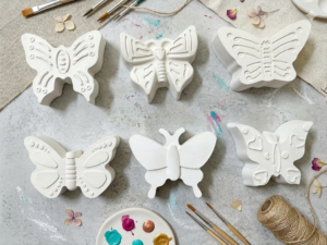 Butterfly Ready to Paint Toy Set