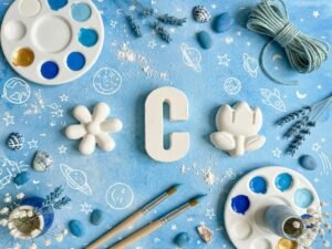 C is for Cosmos: A Stellar DIY Painting Adventure