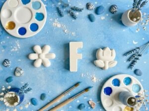 F is for Flora: A Botanical DIY Painting Fantasy