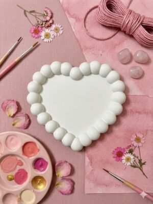 The Bubble Heart: A Sweet & Sculptural DIY Painting Experience