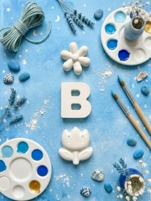 B is for Blue: A Whimsical DIY Painting Experience