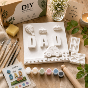 DIY Canvas Kit for Dad | Personalized 3D Craft Painting Kit with Colors | Creative Home Décor DIY Set