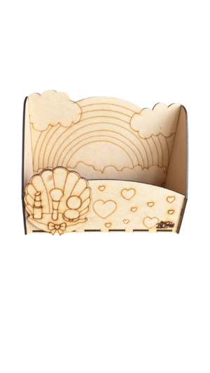 Rainbow & Seashell Design
